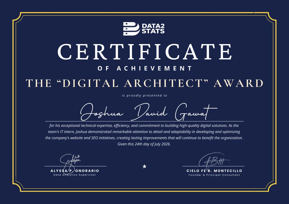 Digital Architect Award
